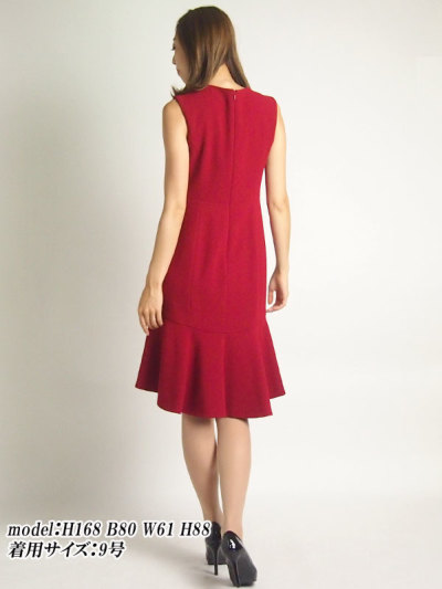 グレースコンチネンタル　赤ドレス